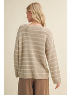 Latte Lines Sweater