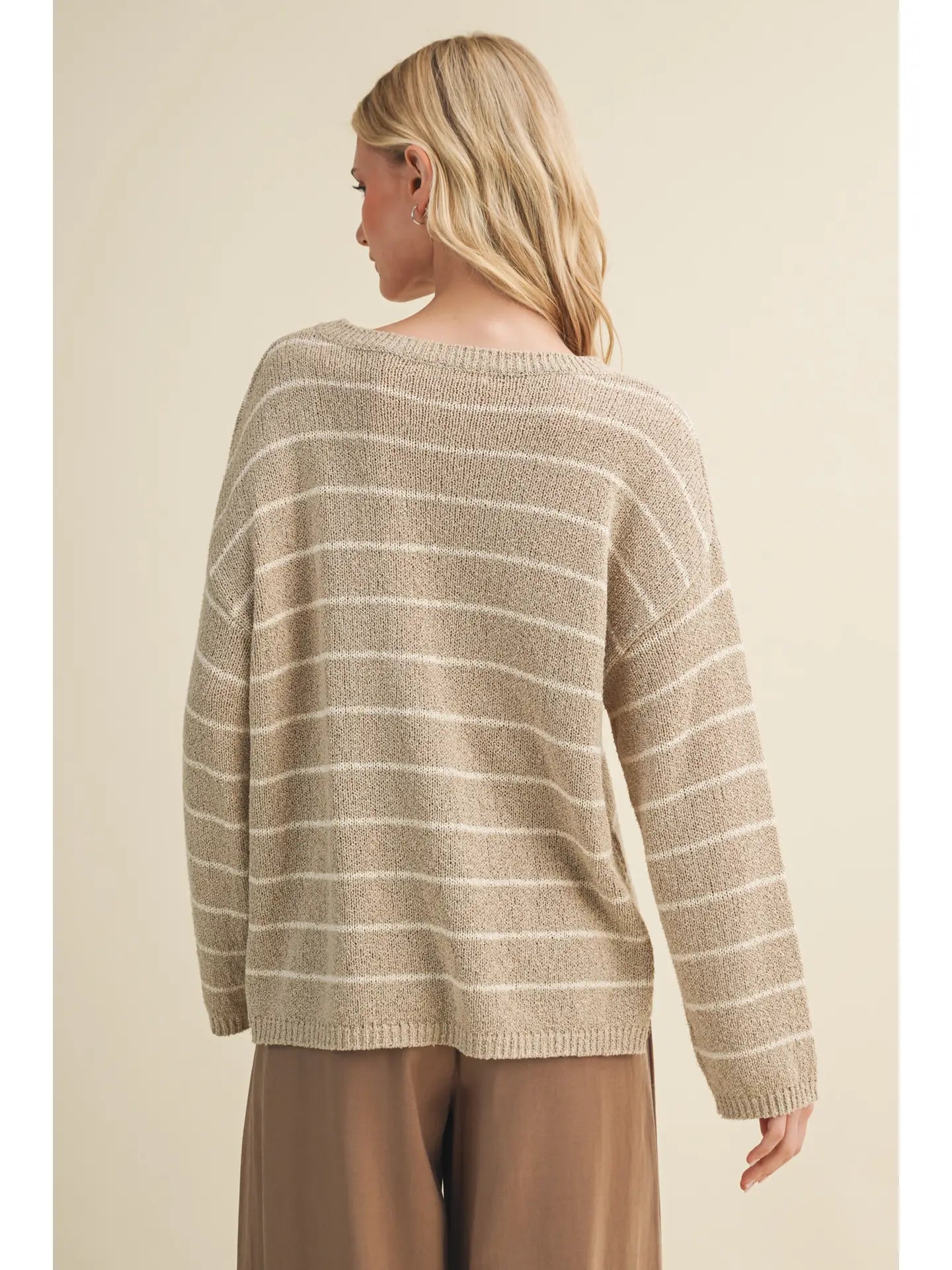 Latte Lines Sweater