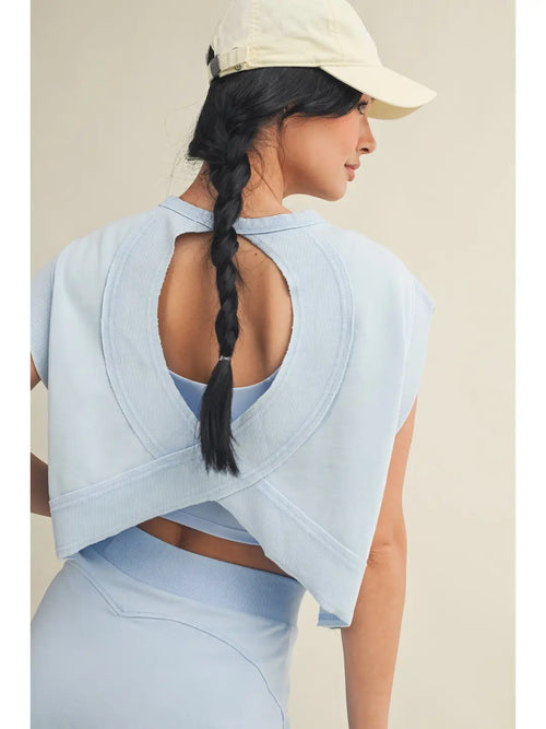 Blue Mineral Open Back
