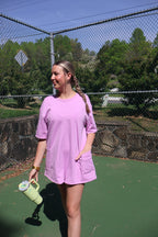 Lavender Reversible Romper