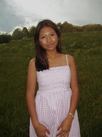 Pink Gingham Dress