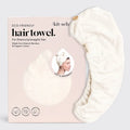 Quick Dry Hair Towel Ivory