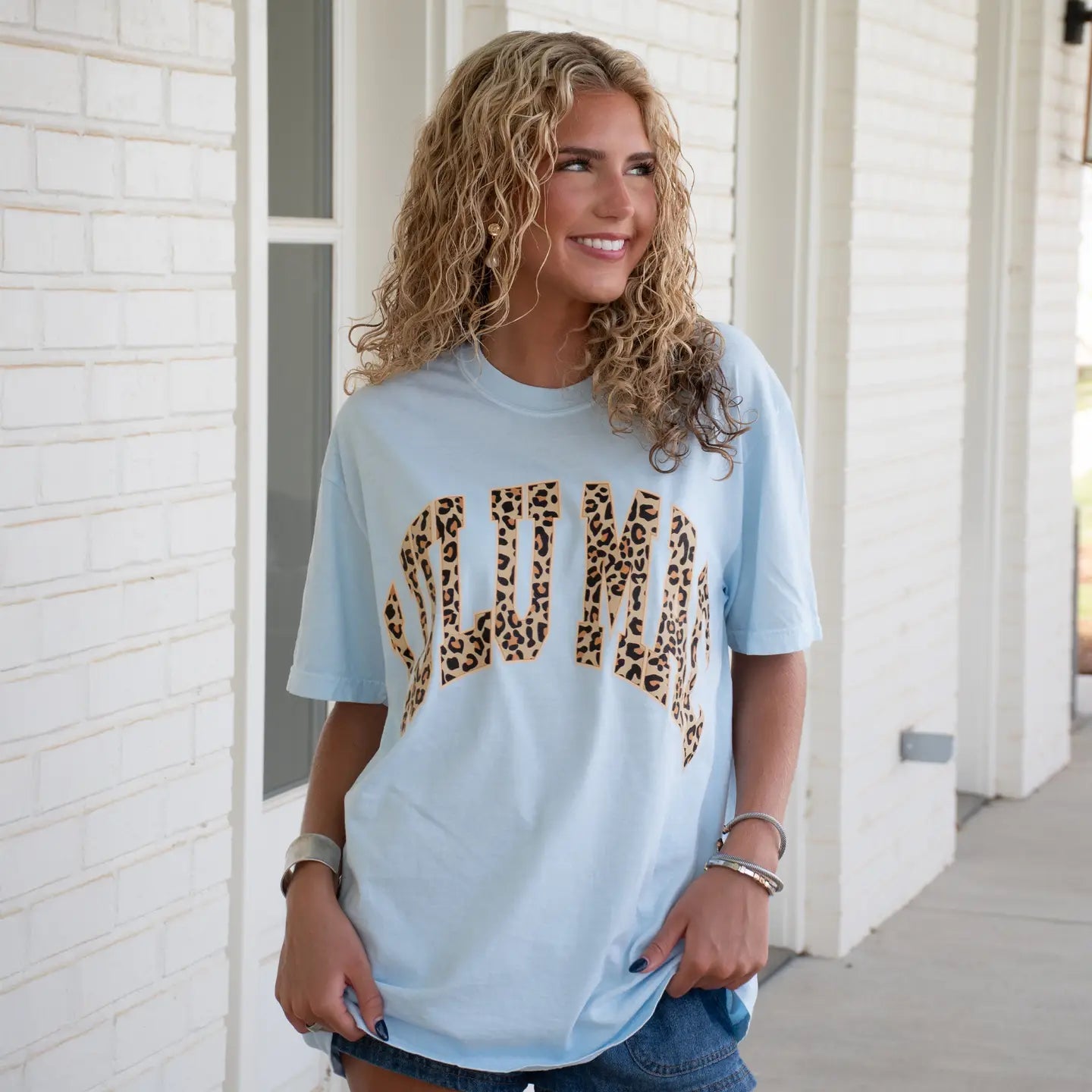 LuluMac Blue Leopard