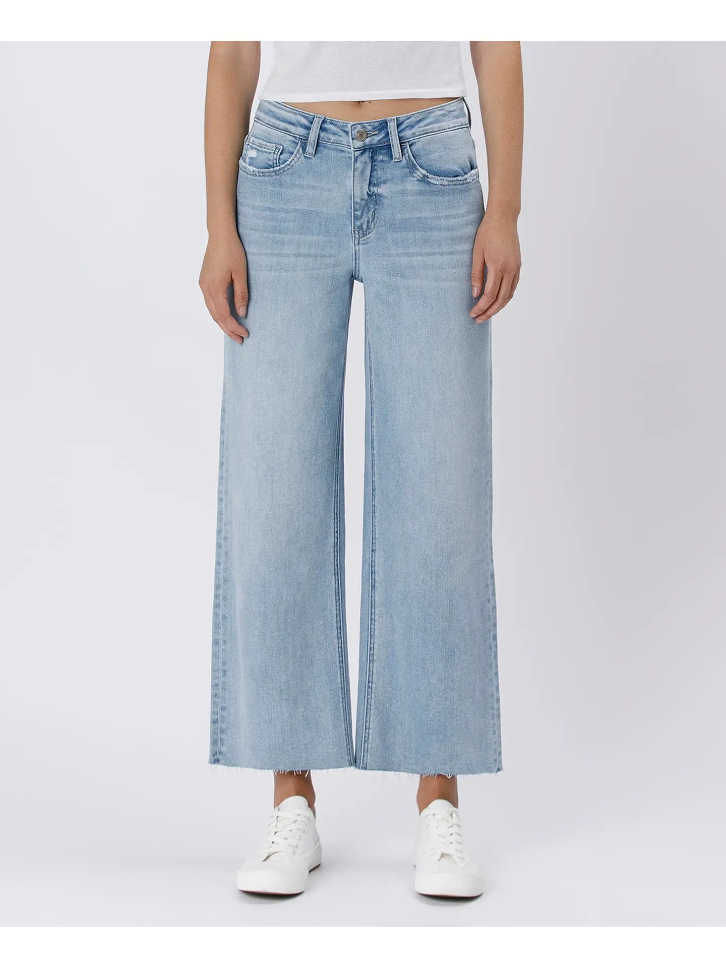 HR Wide Leg Light Wash