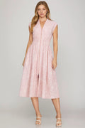 The Blush Paisley Dress