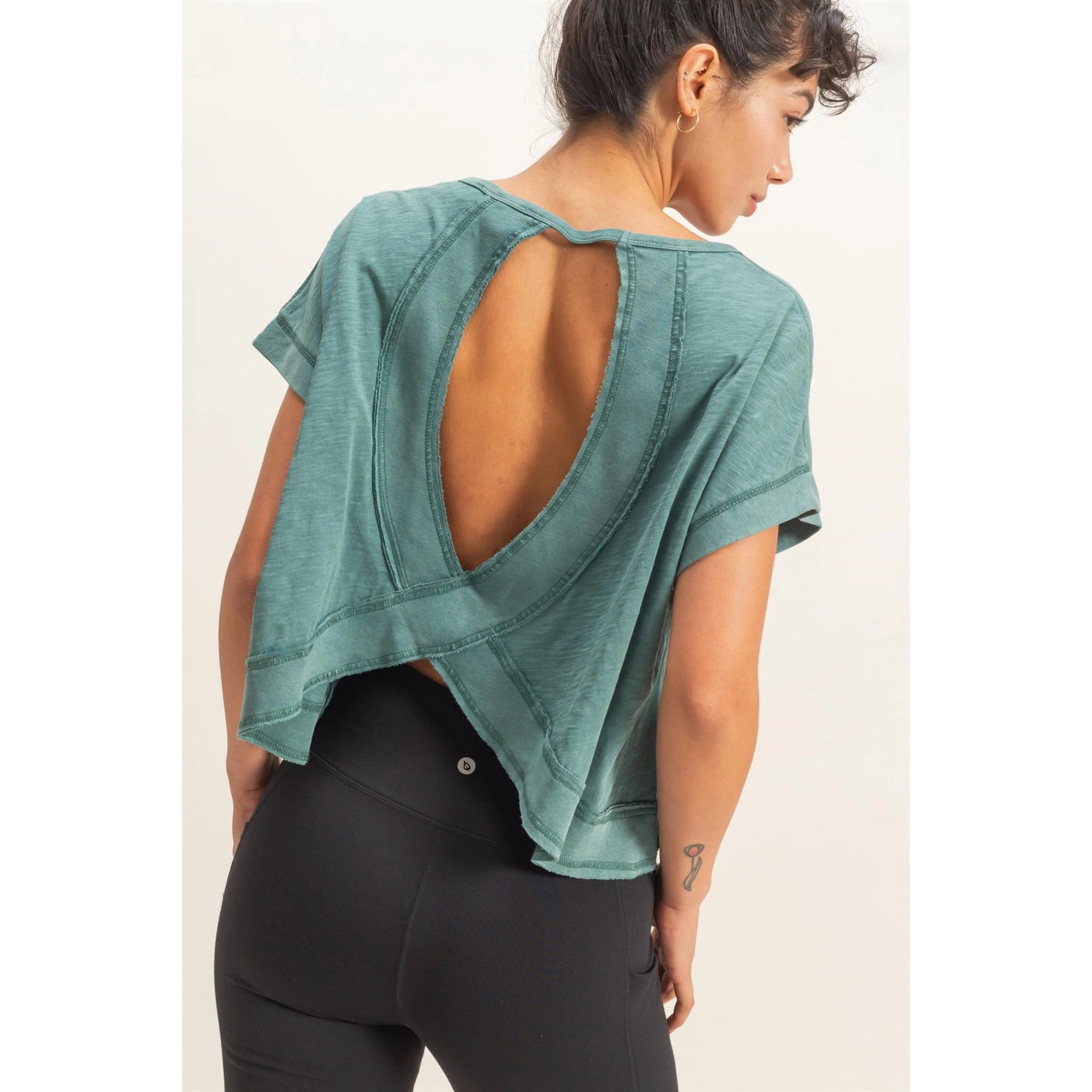 Acidic Open Back Shirt