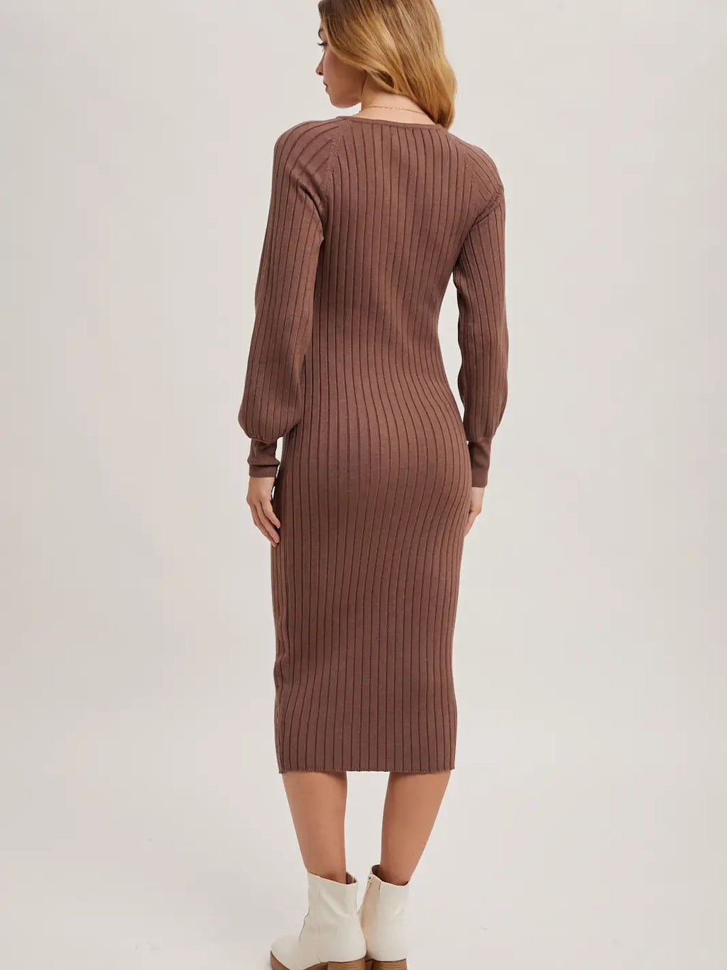 Mocha Midi Dress