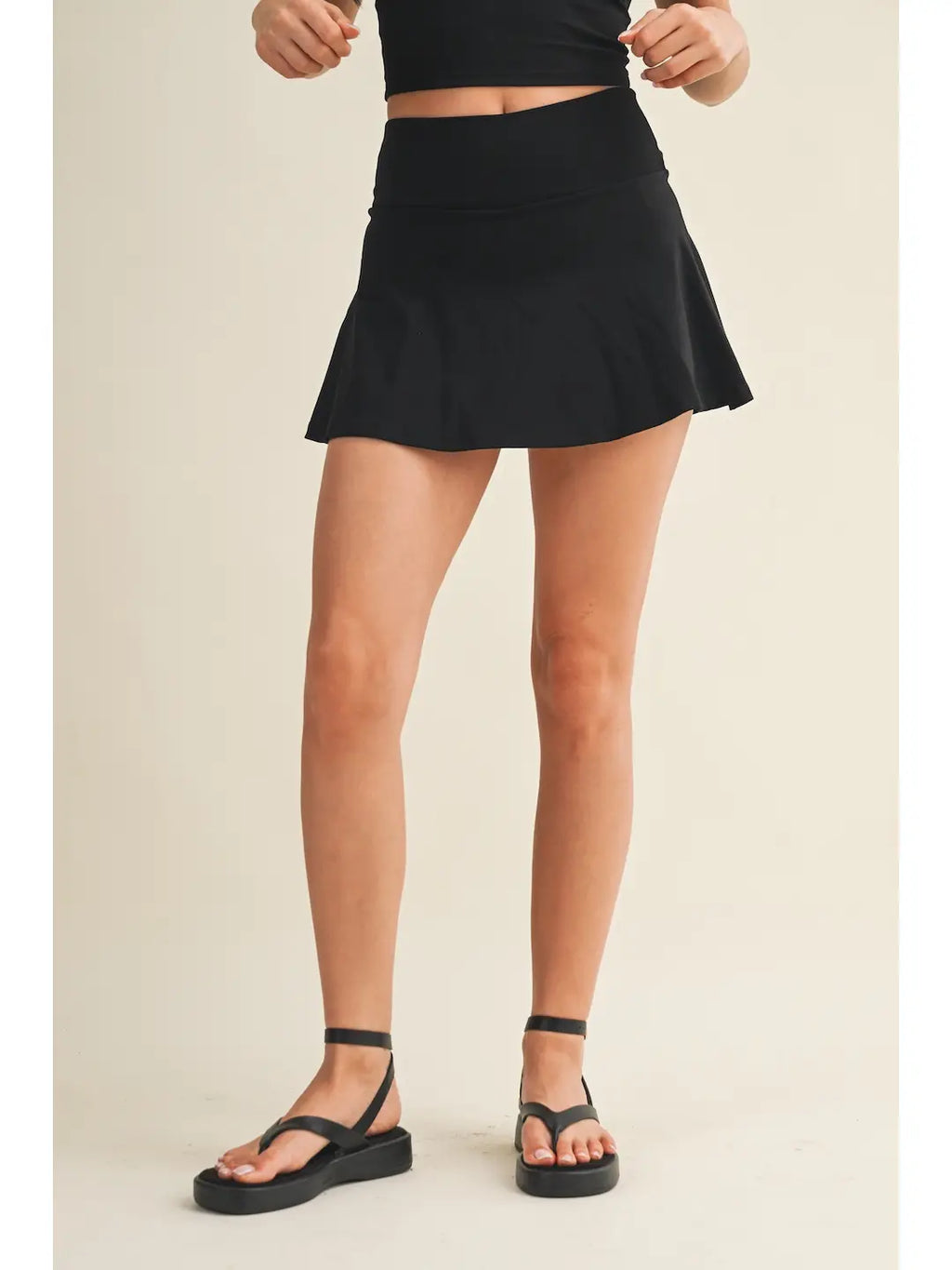Black Bow Skort