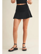 Black Bow Skort