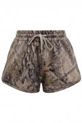 Camo Drawstring Shorts