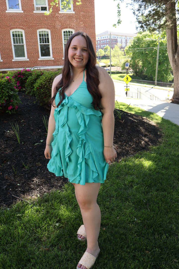 Tropical Mini Dress