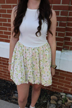 Floral Ballon Dress
