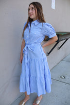 Azure Midi Dress