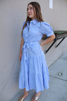 Azure Midi Dress