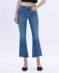 Crop Denim Flaire
