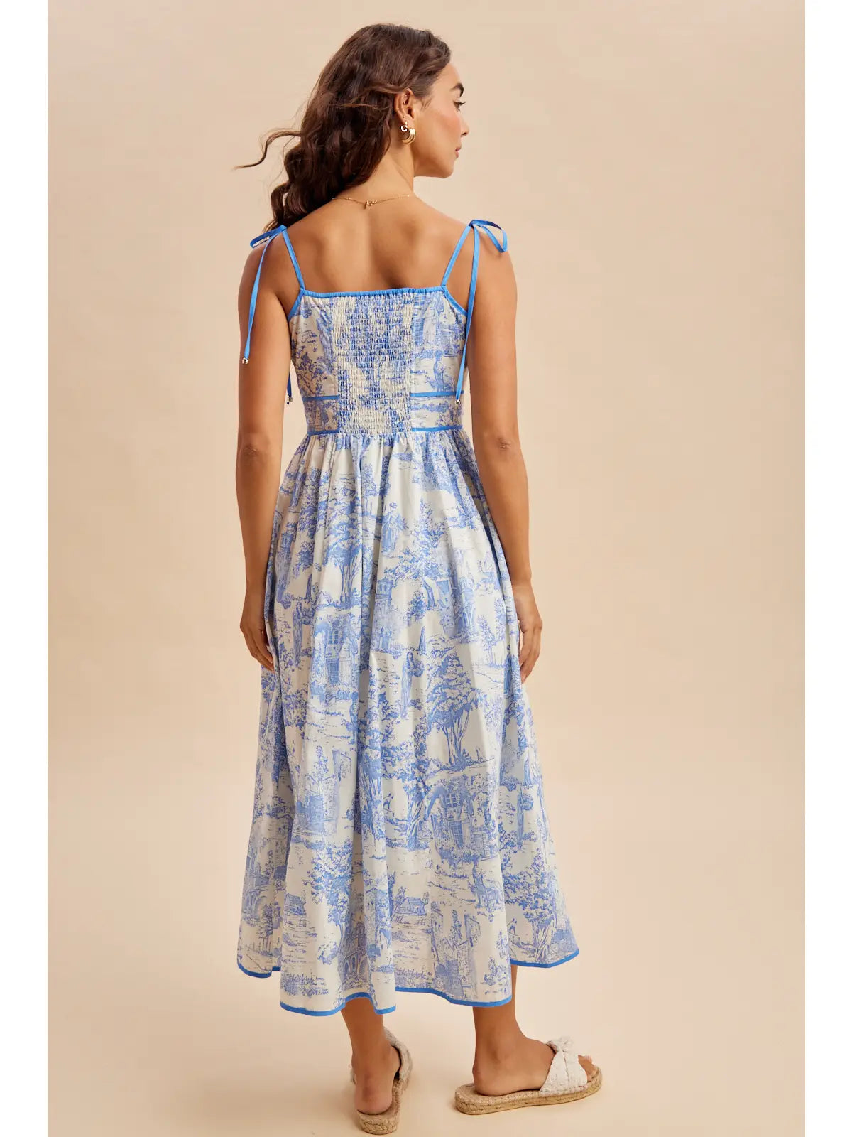 Blue Toile Dres