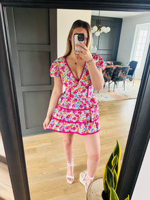 Magenta Romper