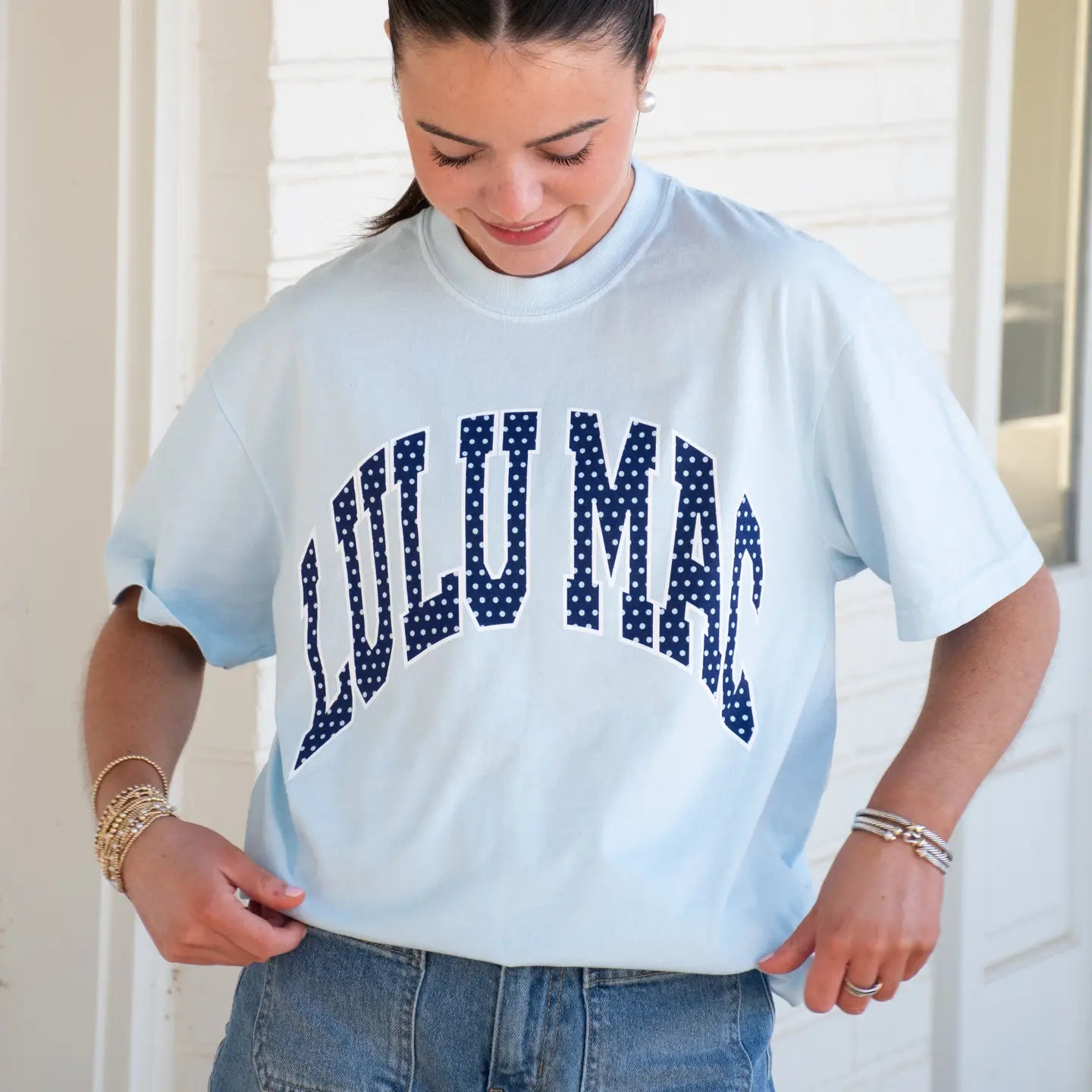 Polka Dot Lulu Mac Tee