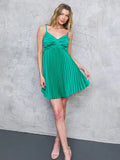 Emerald Satin Mini