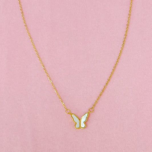 Golden Butterfly Necklace