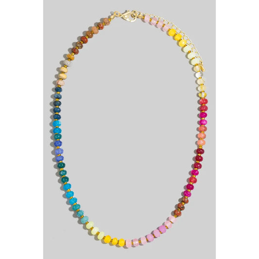 Colorful Stone Necklace