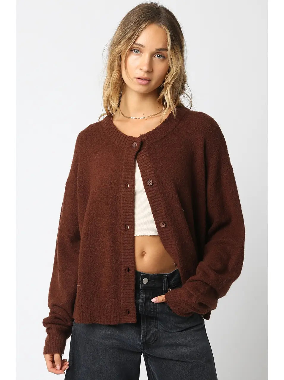 Brown Cardigan