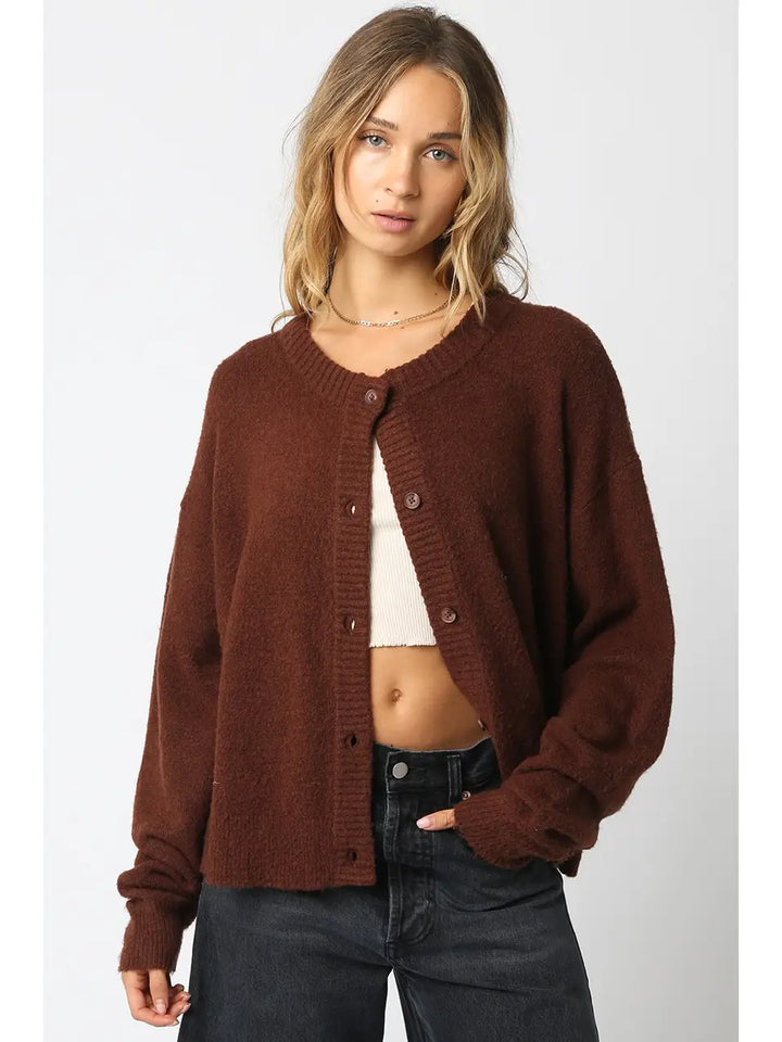 Brown Cardigan
