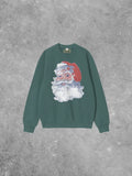 Vintage Santa Creneck