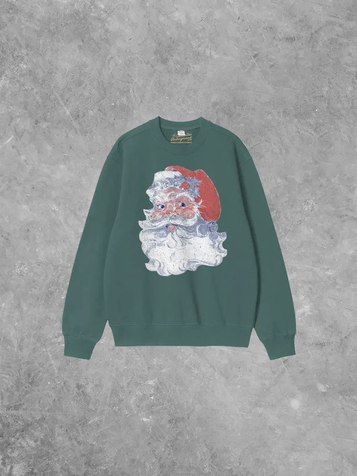 Vintage Santa Creneck