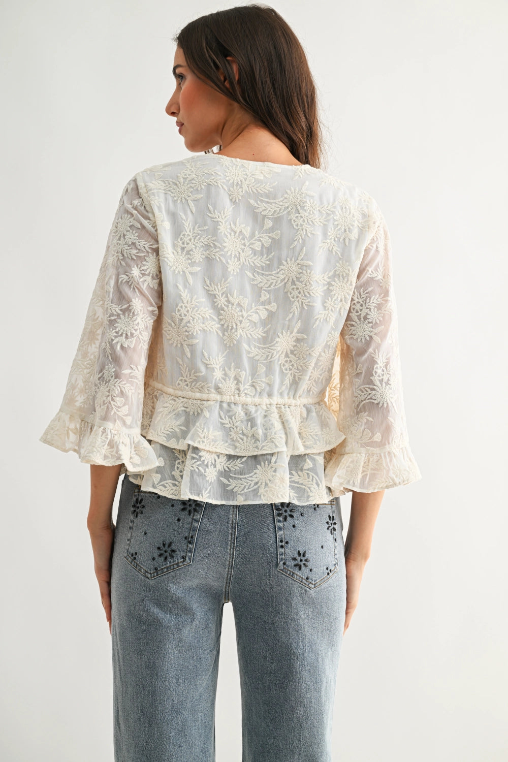Lace & Light Top