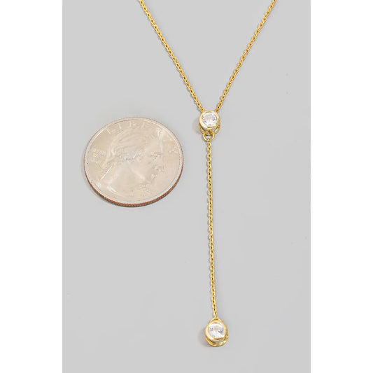 Gold Y Chain