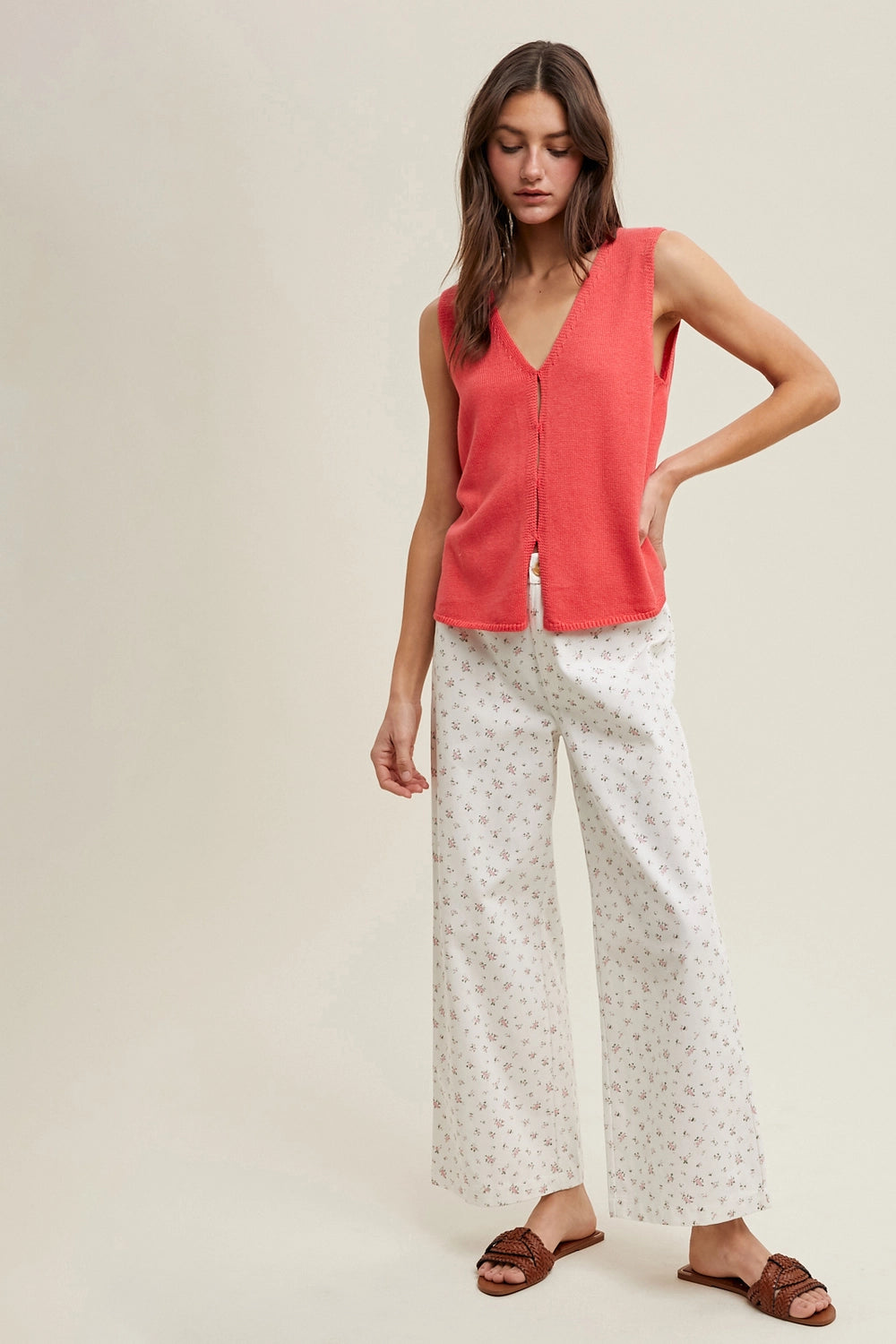Coral Coast Sweater Tank