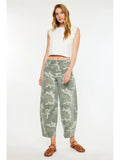 Camo Barrel Jeans
