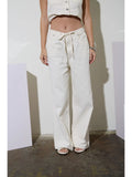 Ivory Drawstring Pants