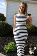 Isla Stripped Midi