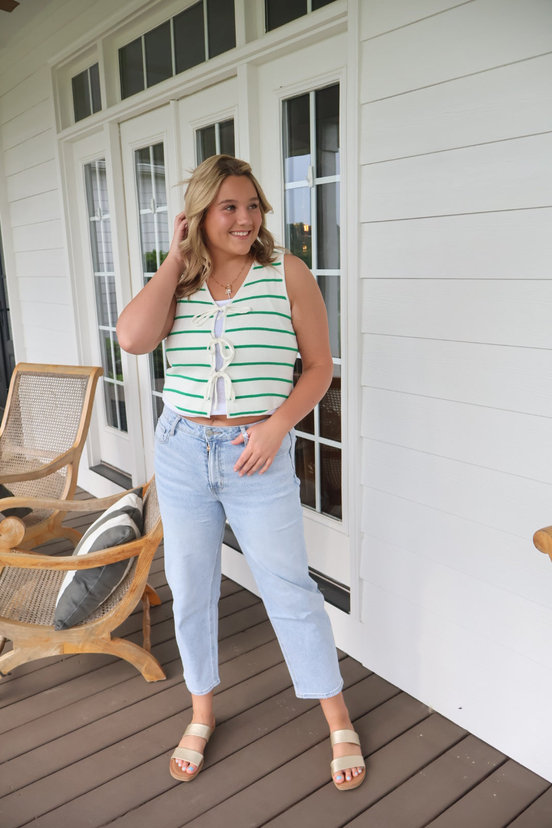 Clara Striped Top