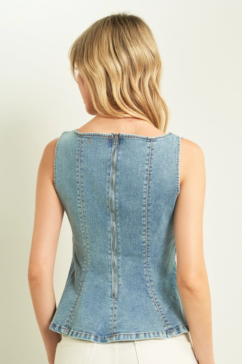 Denim Days Top