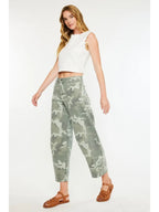 Camo Barrel Jeans