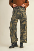 Camo Drawstring pants