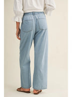 Drawstring Denim