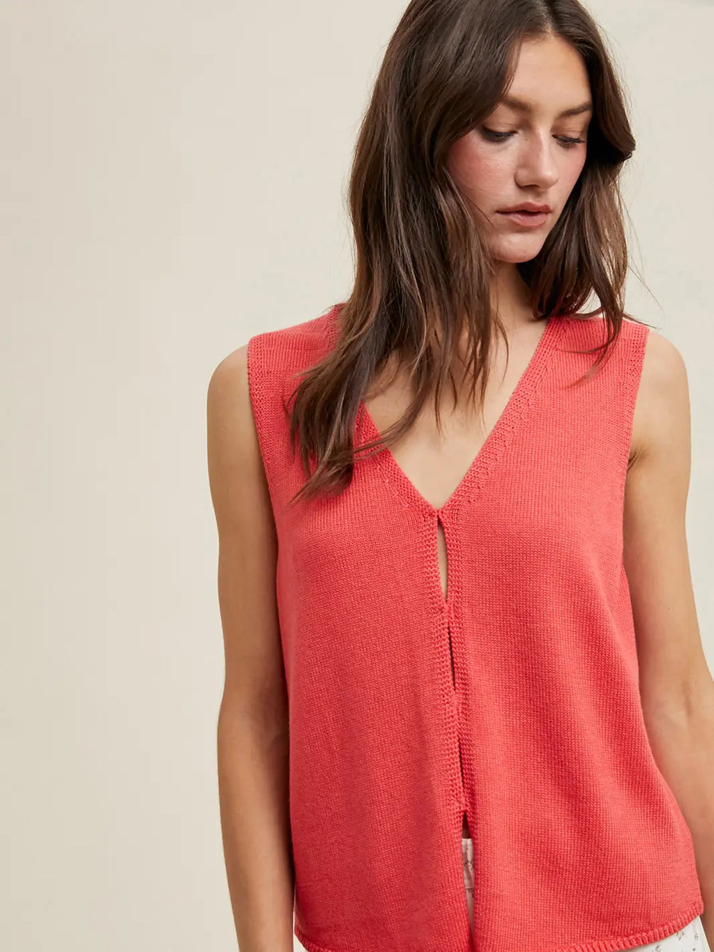 Coral Coast Sweater Tank