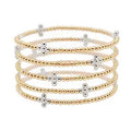 Gold and Silver Bracelet