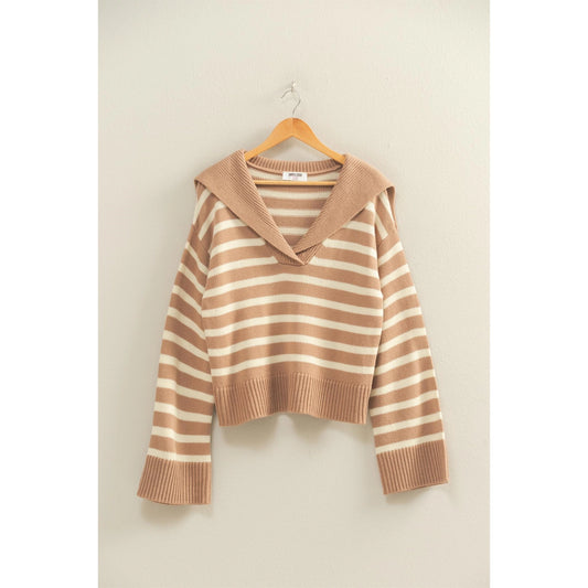 The Oat Stripe Sweater