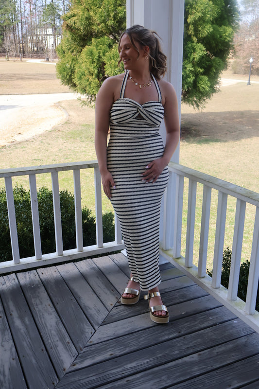 Knit Halter Dress