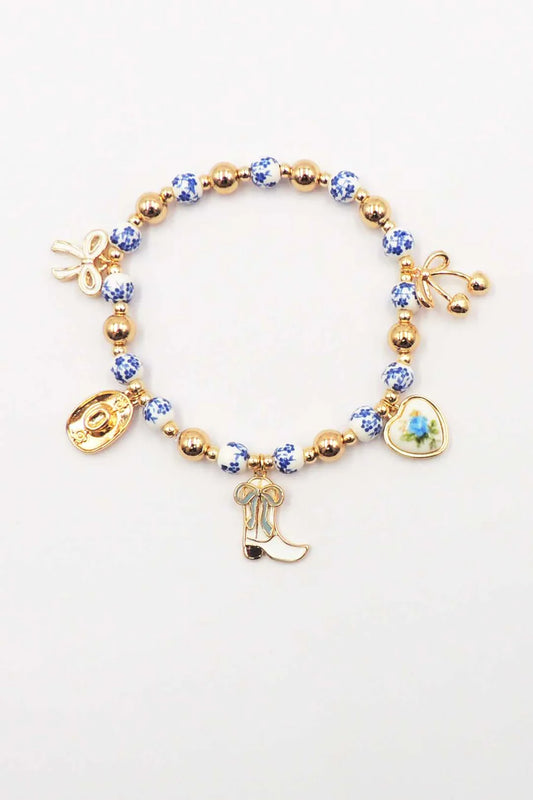 Western Charm and Blue Beaded