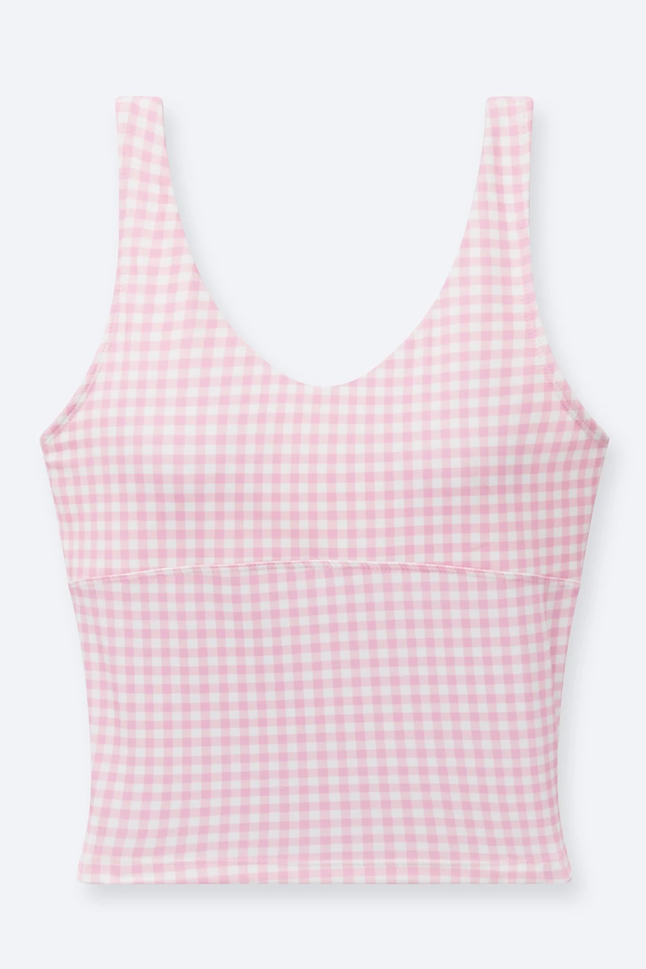 Happy Camper Pink Gingham Set