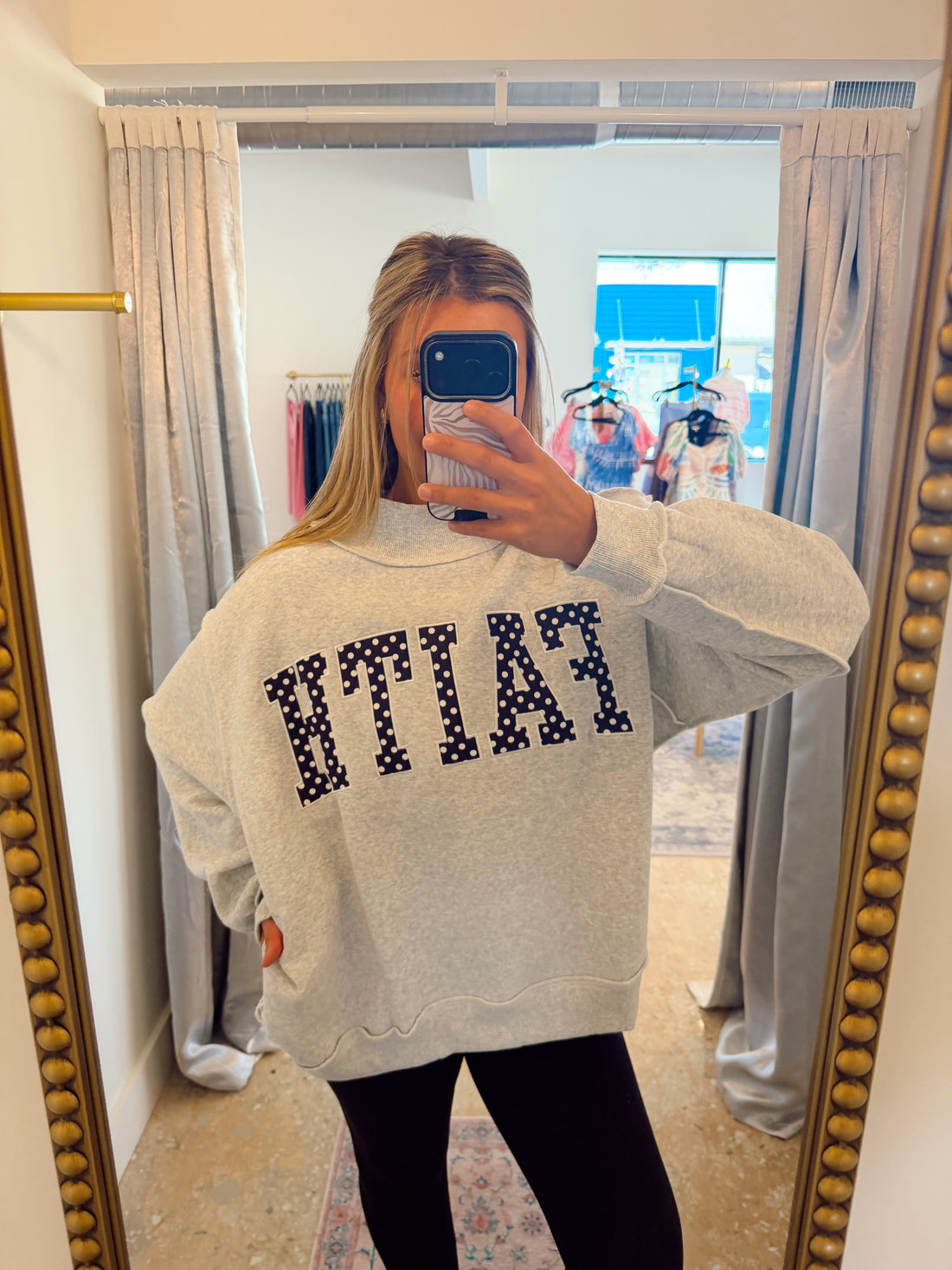 Faith Mock-Neck