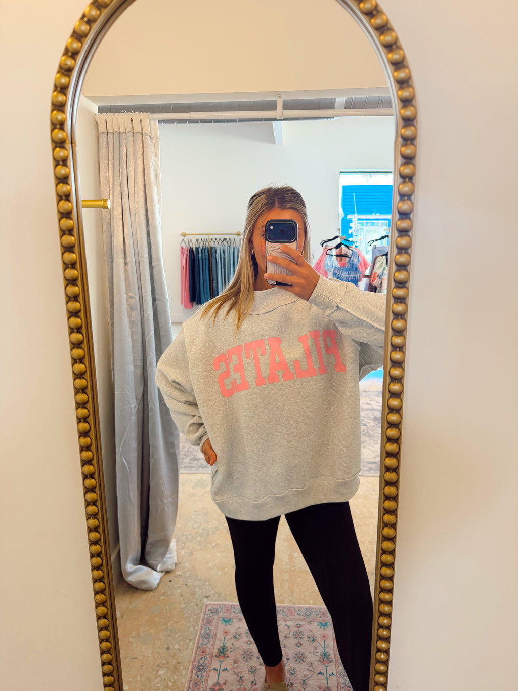 Pilates x Yoga Mockneck