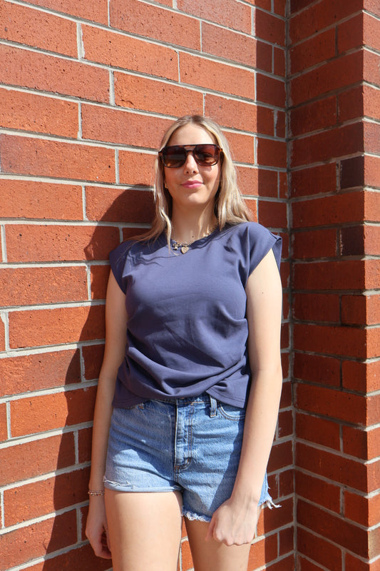 Marie Muscle Tee