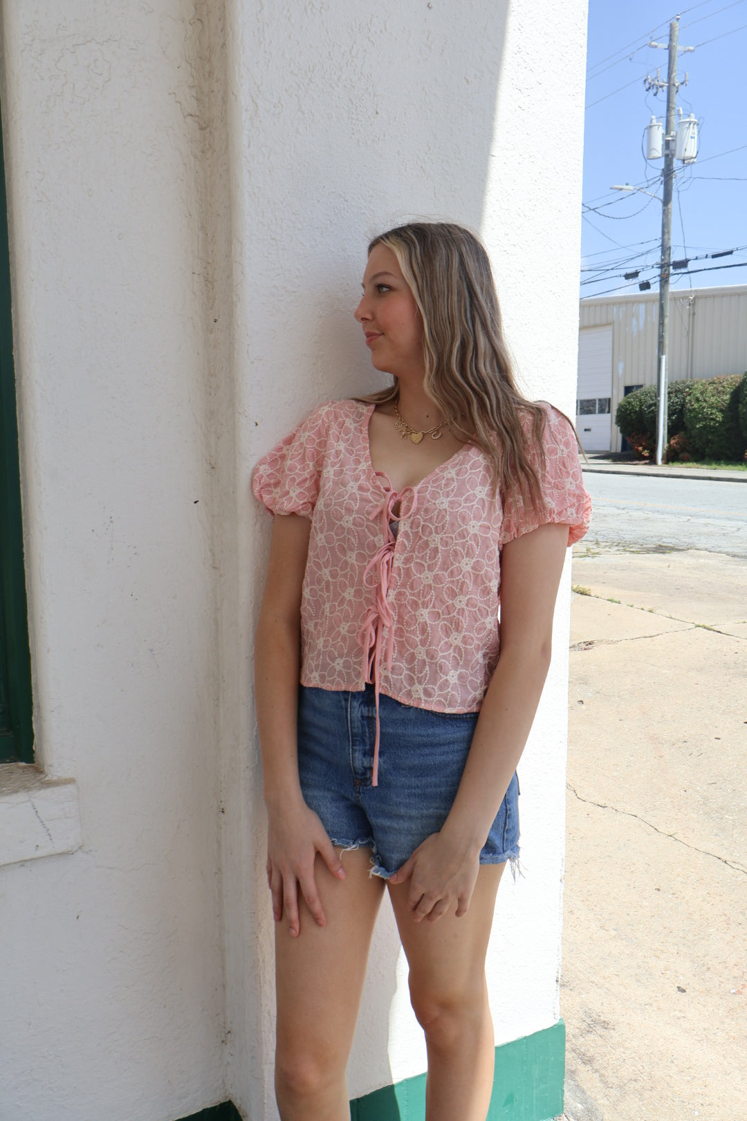Sunset Coral Top